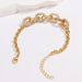 Men And Women's Jewelry Hip Hop Personality Bracelet Full Diamond Copper Metal Bracelet Oval Chain Diamond Bracelet_ipsvogv.com