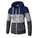 Men's Clothing Autumn and Winter New Men's Cardigan Colorblock Sweater NY003_ipsvogv.com