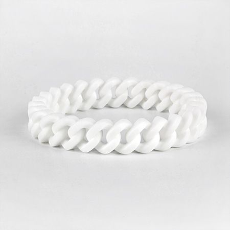 American Style Personality Camouflage Mixed Color Hollow Silicone Braided Trendy Men's Wristband Fashion Simple Bracelet_ipsvogv.com