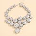 N11023 Exaggerated ZA Light Luxury Neckchain Acrylic Diamond Accessories Celebrity Style Fashion Necklace_ipsvogv.com