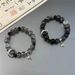 Mokawa Ancient Stle Glass Bead Handmade Women's Bracelet, Niche Design, Couple Bracelet, Men's New Chinese Stle_ipsvogv.com