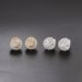 Hip Hop Zircon Earrings For Men And Women Full Diamond Gold Plated Thread Earrings And Earrings_ipsvogv.com