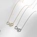 S925 Sterling Silver Necklace For Women, Fashionable And Versatile, Exquisite Mobius Palm Heart Shaped Niche Clavicle Chain_ipsvogv.com