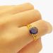 Vietnamese Sand Gold Men And Women's Starry Sky Ring Gold-plated 999 Color Long-lasting Jewelry_ipsvogv.com