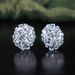 Luxury S925 Sterling Silver Inlaid Natural Topaz Earrings For Women Gemstone Earrings High End Earrings New_ipsvogv.com