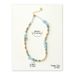 Aquamarine Pearl Necklace Bracelet Small Fresh Natural Stone Glacier Summer High End Healing Series Irregular Hand Jewelry_ipsvogv.com