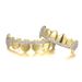 Hip Hop Braces Real Gold Electroplating Micro Inlaid Zircon Fangs Gold Braces Halloween Accessories_ipsvogv.com