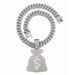New alloy personalized rock sugar diamond US dollar coin purse pendant diamond Cuban necklace hip hop rap jewelry_ipsvogv.com