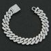 Men's Jewelry High Quality Stainless Steel 14MM Wide Diamond Shaped Cuban Chain Chain_ipsvogv.com