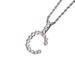 TEMU26 English Letter Copper Inlaid Zircon Pendant, Hip-hop Minimalist Unisex Necklace_ipsvogv.com