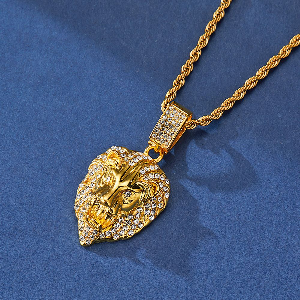 GWEins Hip Hop Versatile Personalized Thick Necklace Street Trendy Cool Hot Girl Style Cuban Couple Clavicle Chain_ipsvogv.com