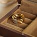Three-Layer Stacking Ring Titanium Steel Multi-Color Czech Zirconia Jewelry Rings For Women Size 6/7/8_ipsvogv.com