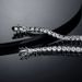 Brass Casual Classic Style Round Plating Inlay Zircon Tennis Bracelet_ipsvogv.com