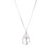 Personalized And Fashionable Diamond Transparent Water Droplet Shaped Pendant Box Chain Accessory Hot Selling Necklace_ipsvogv.com