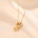 Japanese Korean Light Luxury Titanium Steel With Female Letter M Pendant, Cool And Stylish, Su Sen Style Fashionable_ipsvogv.com