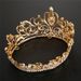 Baroque Round Crown Bridal Crown Tiara Princess Birthday Crown Hair Accessories Wedding Dress Stage Full Crown Round Crown_ipsvogv.com