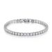 Trendy Live Streaming Fire-Colored Full Diamond 3A Zircon Bracelet For Women, Simulated Moissanite Men's Celebrity Style_ipsvogv.com
