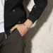 Chain High-End Titanium Steel Electroplated DIY Engraving Couple Cuban Bracelet_ipsvogv.com