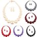 Exaggerated Necklace Cross Border Simple Pearl Clavicle Chain Source Factory Choker_ipsvogv.com