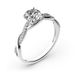 Sanjie's New Rose Gold Plated Two Tone Princess Square Diamond Engagement Ring_ipsvogv.com