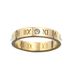 Men And Women's Jewelry Simple Roman Numeral Diamond Couple Ring Stainless Steel Personality Pinky Ring Versatile Hand Jewelry_ipsvogv.com