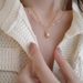 S Pure Silver Pearl Necklace Korean Blogger INS Style Fashionable And Minimalist Design Pea Collar Chain_ipsvogv.com