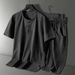 men's clothing Summer Suit Tang Suit Middle-aged and Elderly Summer Suit Men's Chinese Style Cotton and Linen Short Sleeve Shorts Hanfu Retro Suit_ipsvogv.com