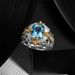 ring Refreshing With Men's European A Mysterious Atmosphere, Modern Trend, Dazzling And Eye-catching Index Finger Ring, Atmosphere, Trend, ,_ipsvogv.com