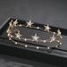Bridal Headdress Multi Layer Five Pointed Star Crystal Hair Buckle Wedding Jewelry Headbands_ipsvogv.com