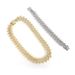 Hot Selling New Product Full Diamond Cuban Chain Trendy Hip Hop Short Thorn Necklace Jewelry_ipsvogv.com
