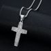 Nightclub Hip-Hop Personality Full Diamond New Cross Titanium Steel Gold-Plated Necklace Pendant For Men And Women_ipsvogv.com