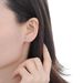 Unisex Version Of Diamond Zircon CZ Moon Earrings Color Retaining Gold And Silver Female Earrings Fresh And Sweet_ipsvogv.com