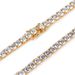 Men's Jewelry Tennis Chain 3mm4mm5mm Zircon Necklace Tennis Chain Bracelet Single Row Necklace Hip Hop Jewelry_ipsvogv.com