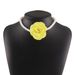 N11221 French Elegant Camellia Pearl Necklace Fashionable Colorful Rose Earrings Bracelet for Women_ipsvogv.com
