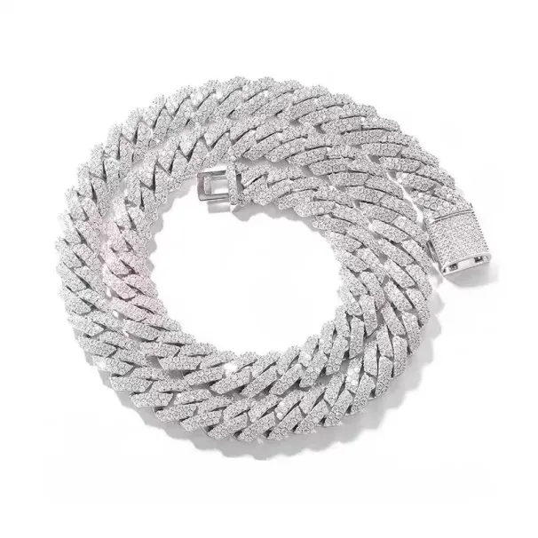 necklace Moissanite Chain Chaincuban K Horizon Iced Out Pass Dia Tester Vvs Jewelry For Men Gift_ipsvogv.com