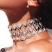 Luxury diamond necklace collar choker fashion women's shiny crystal necklace_ipsvogv.com