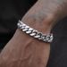 Cuban Chain Bracelet Men's High Street Accessories American Hip-Hop Minimalist Style Cool Titanium Steel Couple Jewelry_ipsvogv.com