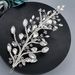 Elegant Bridal Hairband With Handcrafted Crystal Rhinestones, Vintage Wave Design For Wedding And Special Occasions_ipsvogv.com