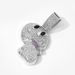 3D Expression Pendant, Cuban Necklace, Hip-hop Men's Full Diamond Accessory, Alloy Accessory_ipsvogv.com