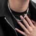 Premium Pearl Necklace With Simple Design, Niche Handsome Personality, Trendy And Versatile Men's Accessories_ipsvogv.com