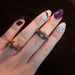 Women's Jewelry Niche Design Star Moon Zircon Ring Ring Fashion Trend Zircon Ring_ipsvogv.com