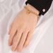 Stainless Gold For Women, Simple Titanium Steel Heart-shaped Pendant Bracelet_ipsvogv.com