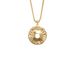 Jewelry Personality Twelve Constellation Pendant Necklace Jewelry Retro Gold Necklace Female_ipsvogv.com