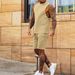Men's casual thin five-point pants sleeveless top solid color vest shorts two-piece set_ipsvogv.com