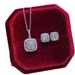 Cao Shi's New Light Luxury Style Square Pendant Necklace With Zircon Sweater Chain For Women_ipsvogv.com