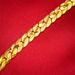 Fashion Vietnamese Fried Dough Twists Women's Suit Gold Plated Bell Bracelet Accessories_ipsvogv.com