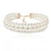 Bohemian Style Exaggerated Pearl Multi Layer Necklace Jewelry Fashion Short Collar Necklace_ipsvogv.com