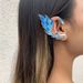 Jewelry Niche Drop Oil Alloy Temperament Creative Painted Goldfish Single Contour Earrings For Women_ipsvogv.com