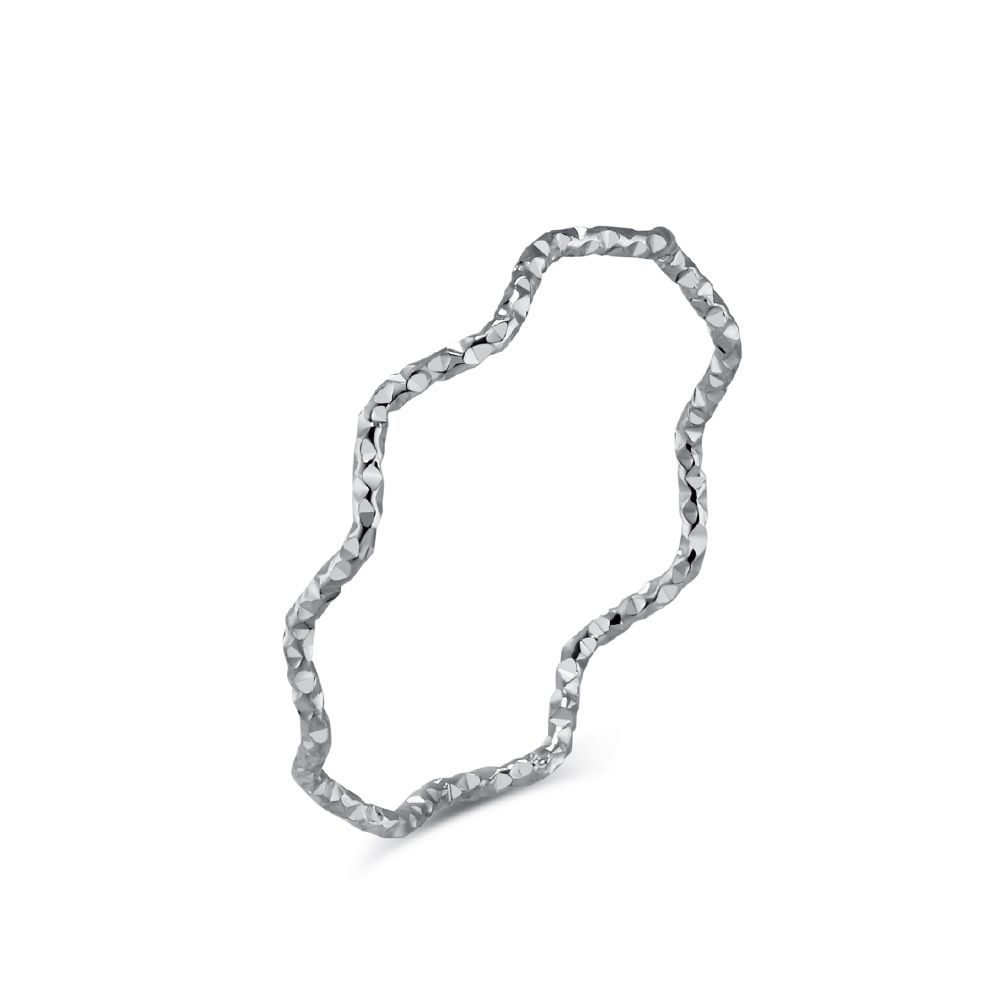 1mm wave titanium steel tail ring ring ladies fashion commuting elegant wear matching hand jewelry_ipsvogv.com