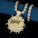 Full Last Supper Pendant For Men And Women Alloy Thorn Inlaid Diamond Classic Cuban Necklace_ipsvogv.com